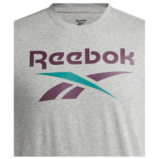 Reebok Ανδρική κοντομάνικη μπλούζα Identity Big Stacked Logo Tee